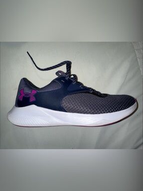 Under Armour Women’s Navy and Purple Running Trainer